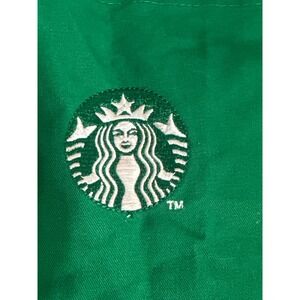 Starbucks Barista  Apron Coffee Shop Uniform Embroidered Logo Pockets